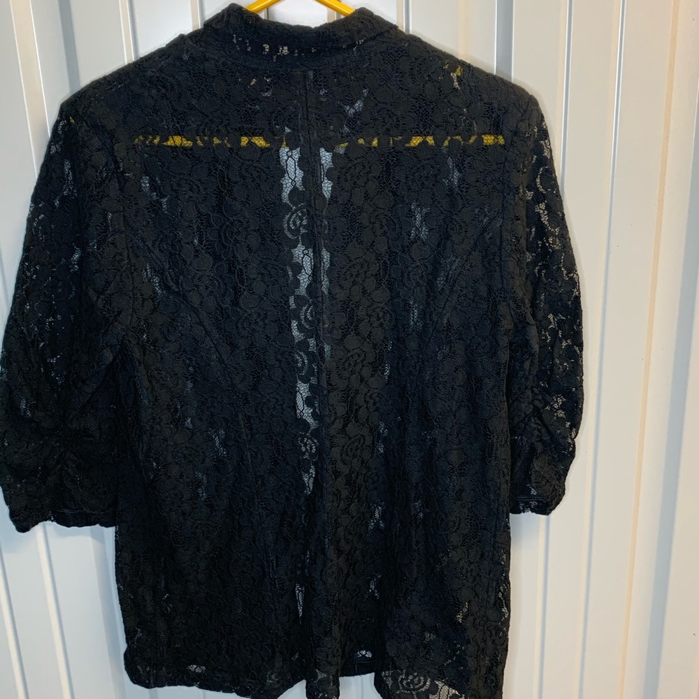 Lace blazer